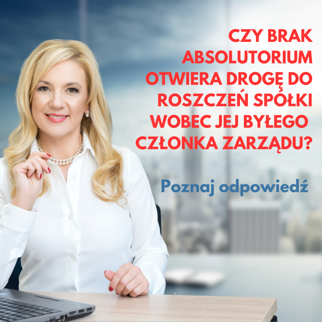 Brak absolutorium dla zarządu