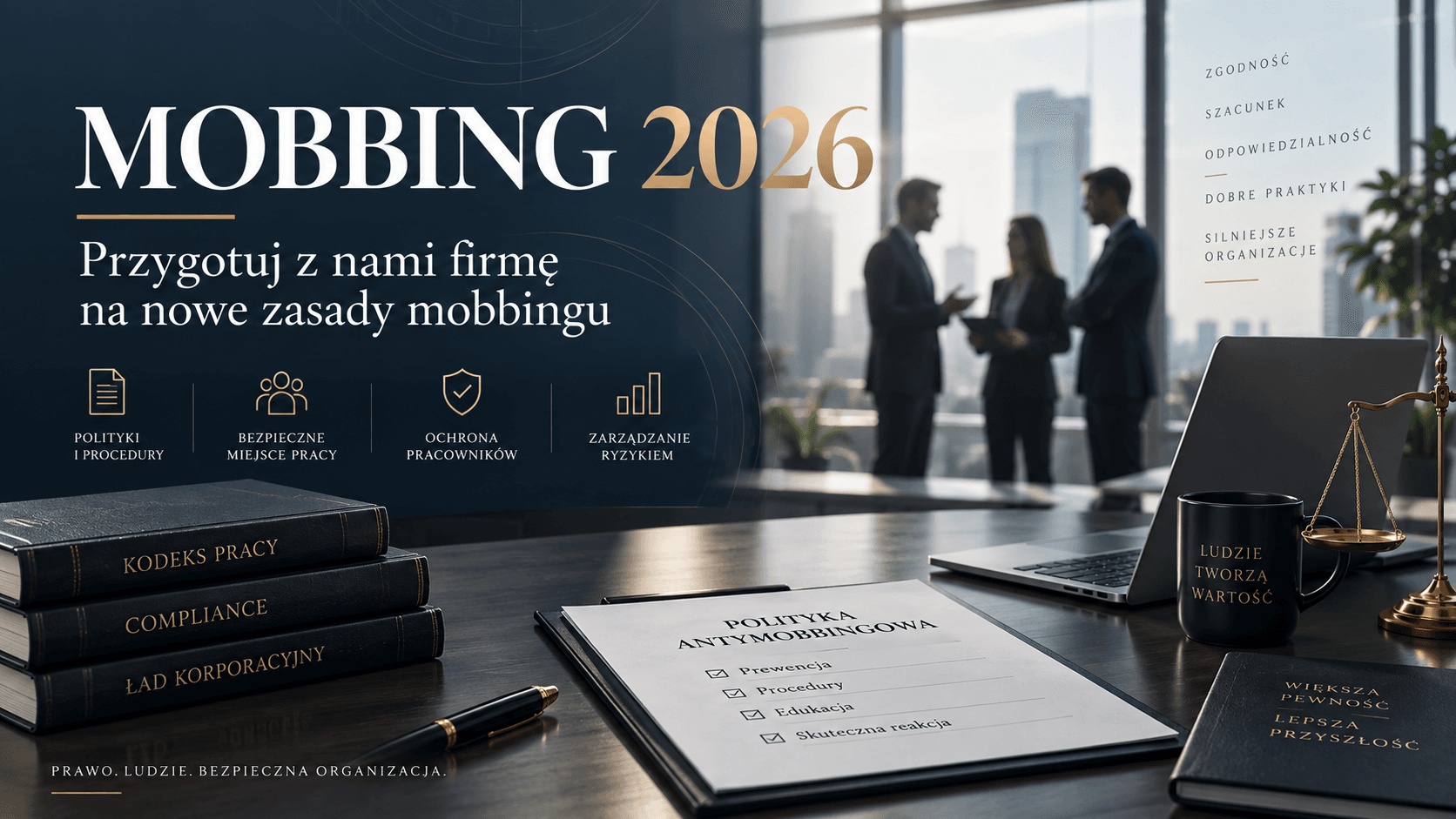 Mobbing 2026 – rewolucja w Kodeksie pracy. Co musi zrobić pracodawca?
